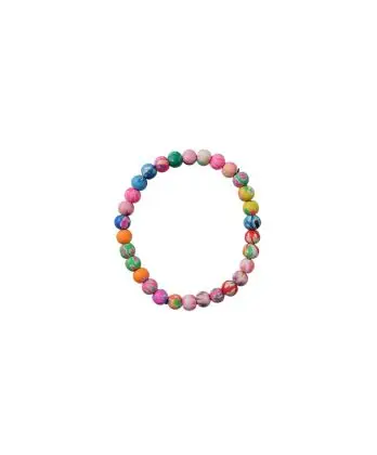 Poly Clay Bracelet Multi - Nyheder